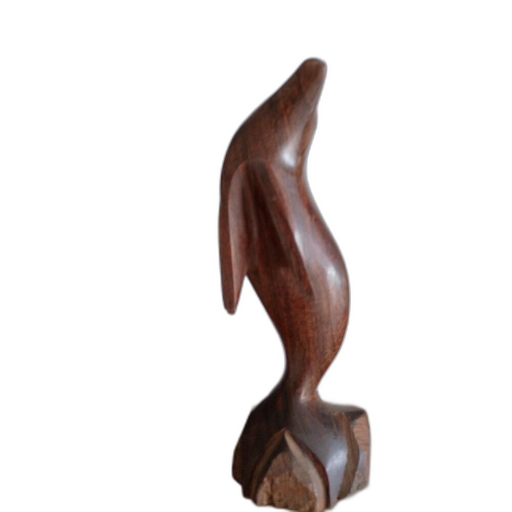 Ironwood Hand Carved Dolphin ~Vintage~